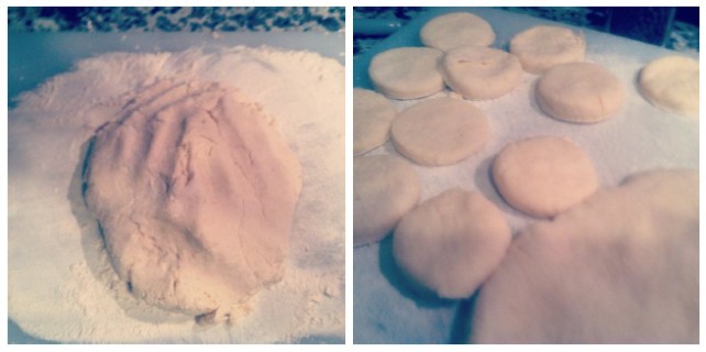 biscuits rolling out