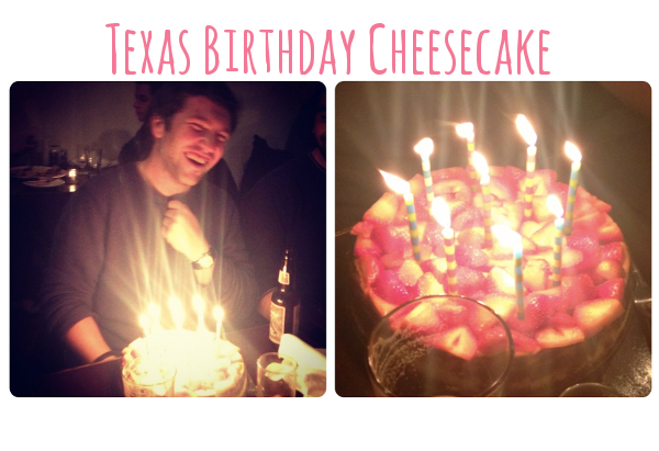 texas birthday cheesecake